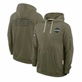 Seattle Seahawks Salute to Service Sideline Dominant Force NFL Pullover Hoodie