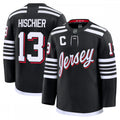 Nico Hischier New NHL Jersey Devils Alternate Premium NHL Jersey - Black