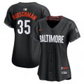 Adley Rutschman Baltimore Orioles Nike Women's City Connect Limited MLB Jersey?C Black