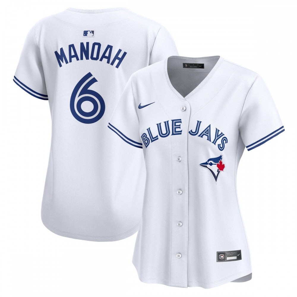 Alek Manoah Toronto Blue Jays Nike Women's  Home Limited Player MLB Jersey - White