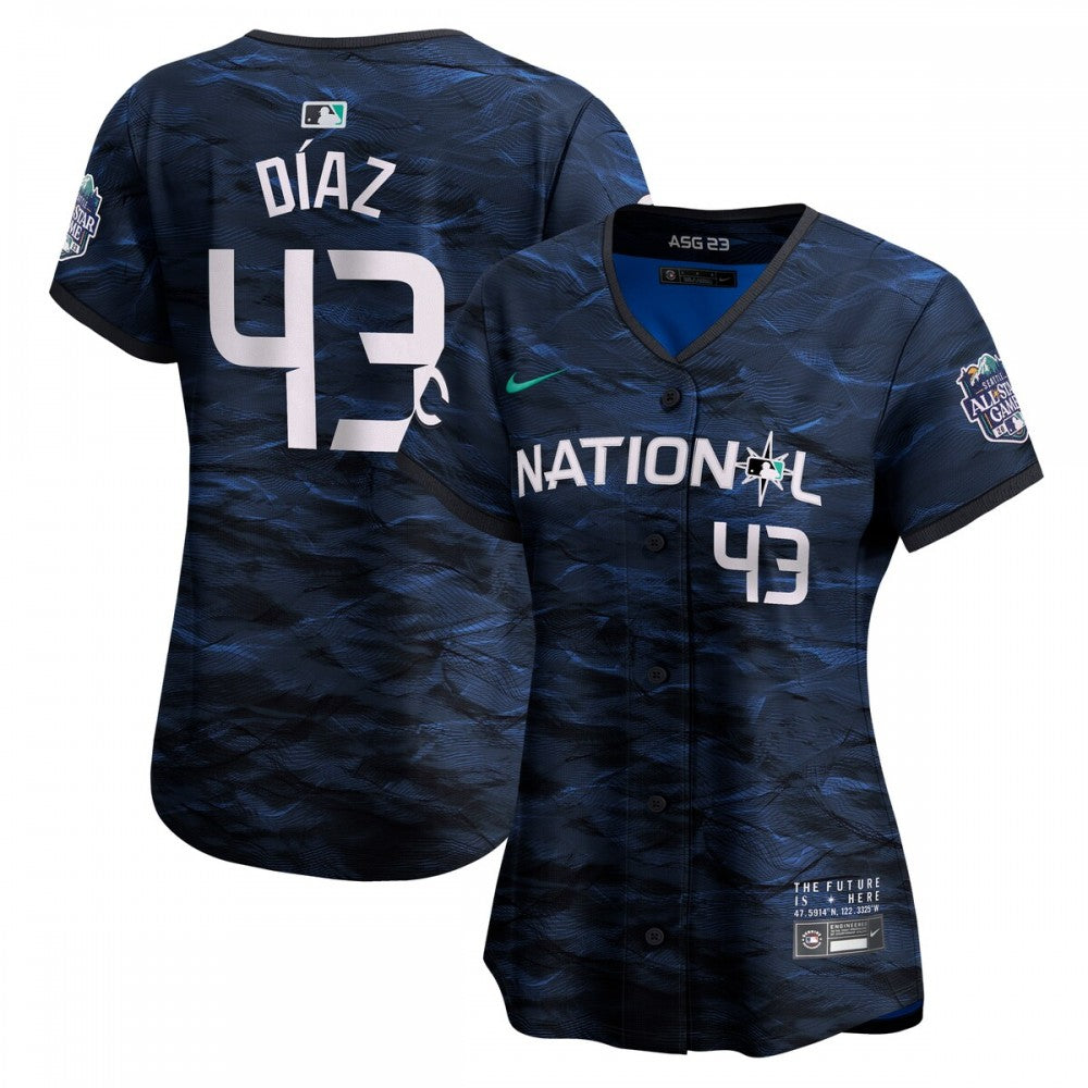 Alexis Diaz National League Nike Women's 2023 MLB All-Star Game Limited Player MLB Jersey - Royal