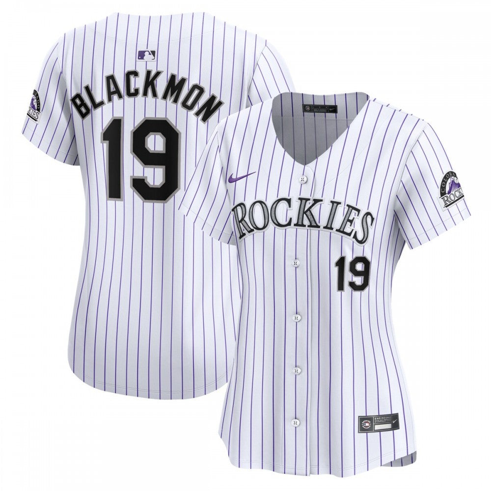 Charlie Blackmon Colorado Rockies Nike Women's Home Limited Player MLB Jersey - White