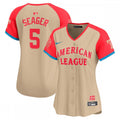 Corey Seager American League Nike Women's 2024 MLB All-Star Game Limited Player MLB Jersey - Cream