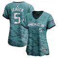 Corey Seager American League Nike Women's 2023 MLB All-Star Game Limited Player MLB Jersey - Teal