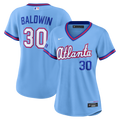 Drake Baldwin Atlanta Braves Nike Women's 2026 City Connect Stadium MLB Jersey - Powder Blue