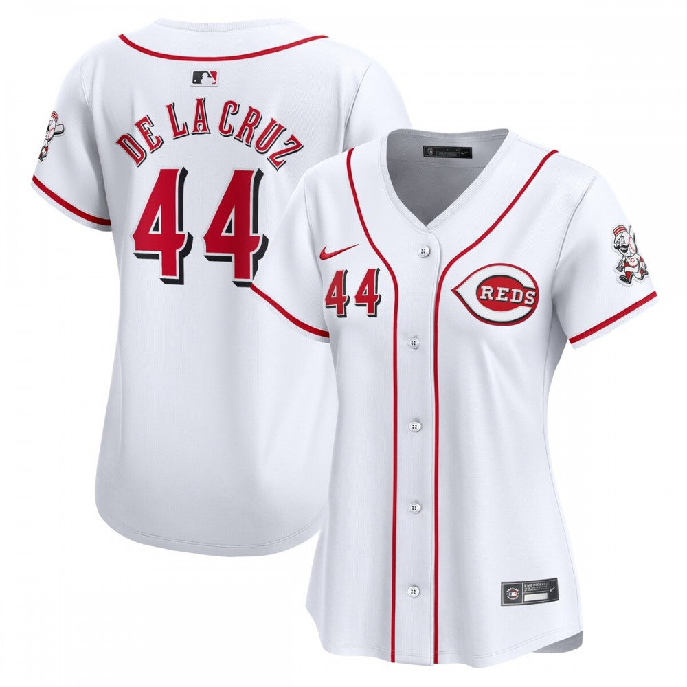 Elly De La Cruz Cincinnati Reds Nike Women's Home Limited Player MLB Jersey?C White