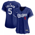 Freddie Freeman Los Angeles Dodgers Nike Women's Alternate Limited Player MLB Jersey?C Royal