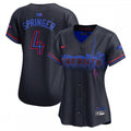 George Springer Toronto Blue Jays Nike Women's 2024 City Connect Limited Player MLB Jersey - Navy