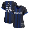Javier Baez Detroit Tigers Nike Women's 2024 City Connect Limited MLB Jersey - Navy