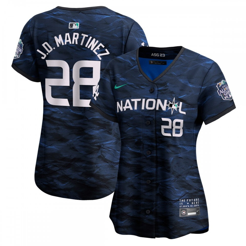 J.D. Martinez National League Nike Women's 2023 MLB All-Star Game Limited Player MLB Jersey - Royal