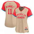 Jose Ramirez American League Nike Women's 2024 MLB All-Star Game Limited Player MLB Jersey - Cream