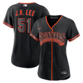 Jung Hoo Lee San Francisco Giants Nike Women's Alternate Replica MLB Jersey - Black
