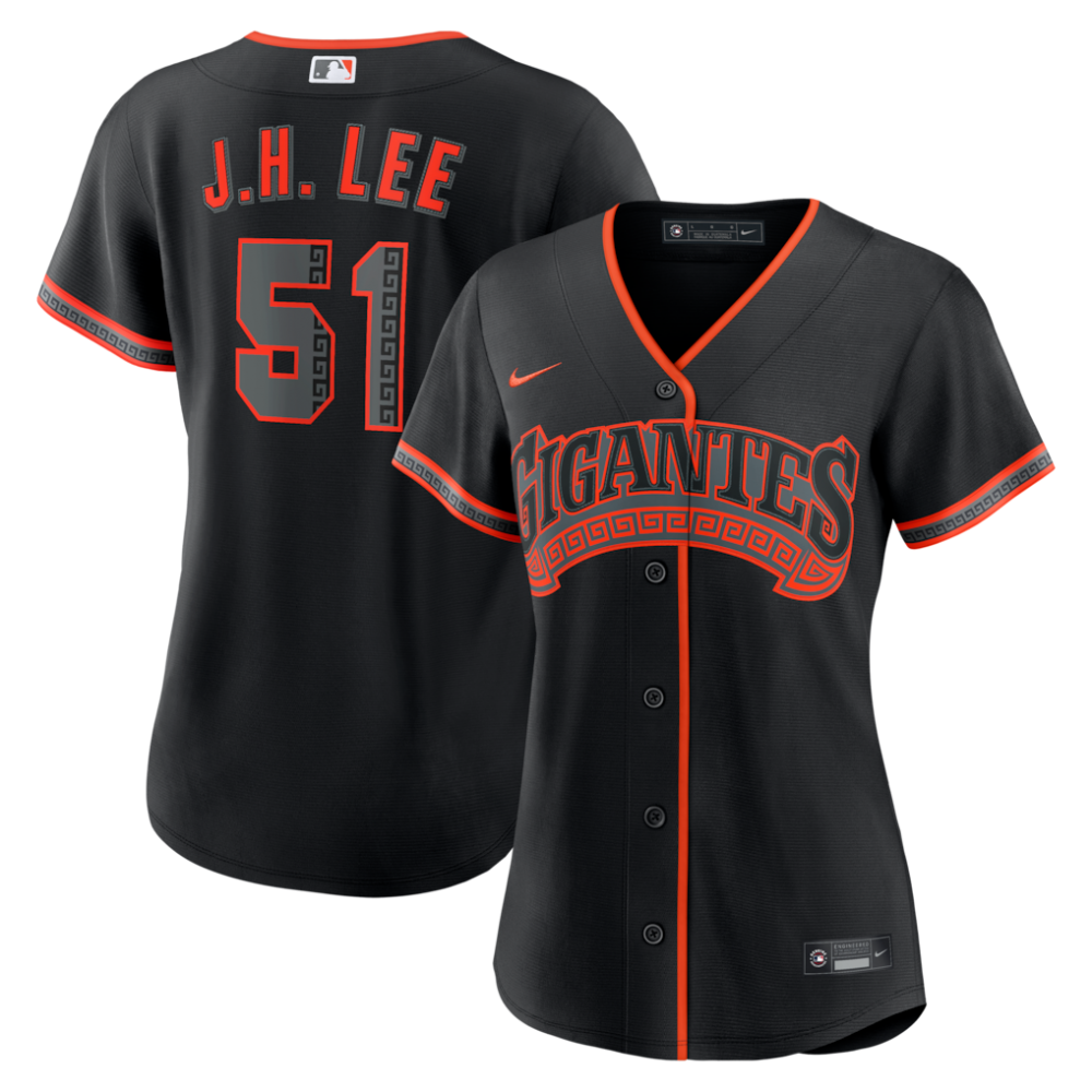 Jung Hoo Lee San Francisco Giants Nike Women's Alternate Replica MLB Jersey - Black