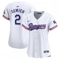 Marcus Semien Texas Rangers Nike Women's  Home Limited Player MLB Jersey - White