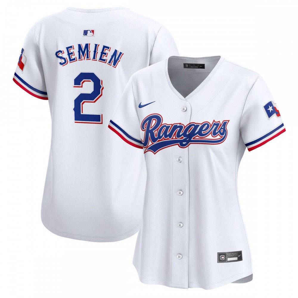 Marcus Semien Texas Rangers Nike Women's  Home Limited Player MLB Jersey - White