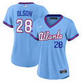 Matt Olson Atlanta Braves Nike Women's 2026 City Connect Stadium MLB Jersey - Powder Blue