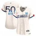 Mookie Betts Los Angeles Dodgers Nike Women's 2024 City Connect Limited Player MLB Jersey - Cream