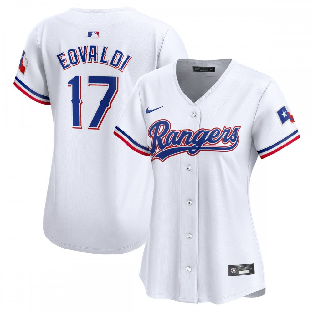 Nathan Eovaldi Texas Rangers Nike Women's  Home Limited Player MLB Jersey - White