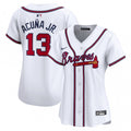 Ronald Acuna Atlanta Braves Nike Women's Home Limited Player MLB Jersey - White