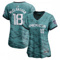 Shane McClanahan American League Nike Women's 2023 MLB All-Star Game Limited Player MLB Jersey - Teal