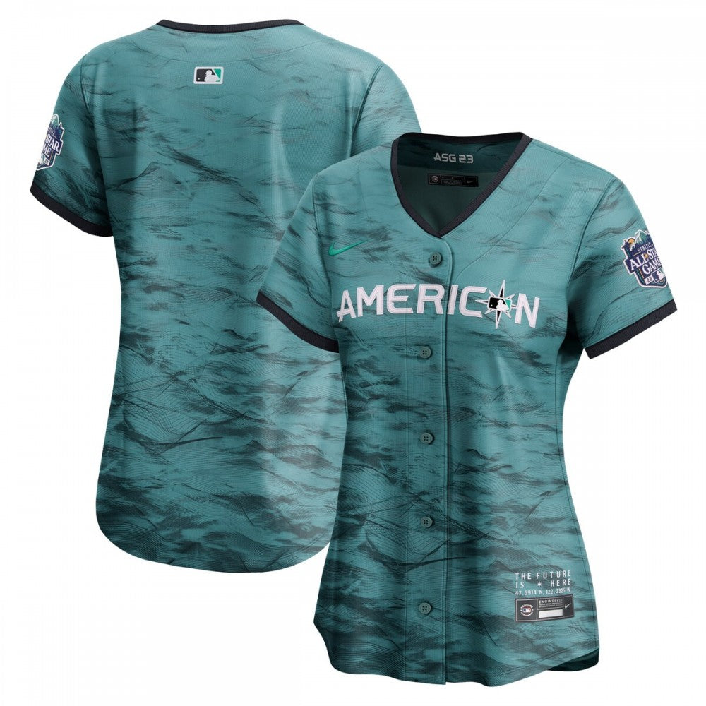 American League Nike Women's 2023 MLB All-Star Game Limited MLB Jersey - Teal
