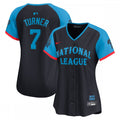 Trea Turner National League Nike Women's 2024 MLB All-Star Game Limited Player MLB Jersey - Navy