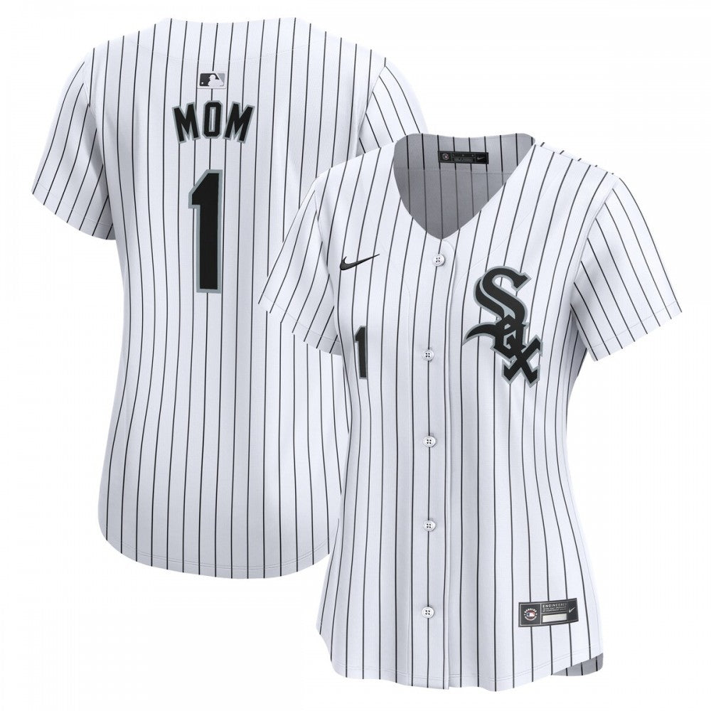 Chicago White Sox Nike Women's #1 Mom Home Limited MLB Jersey - White