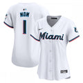Miami Marlins Nike Women's #1 Mom Home Limited MLB Jersey - White