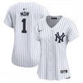 New York Yankees Nike Women's #1 Mom Home Limited MLB Jersey - White