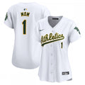 Oakland Athletics Nike Women's #1 Mom Home Limited MLB Jersey - White