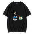 Funny Mickey Dallas Mavericks Piss On Boston Celtics T-Shirt