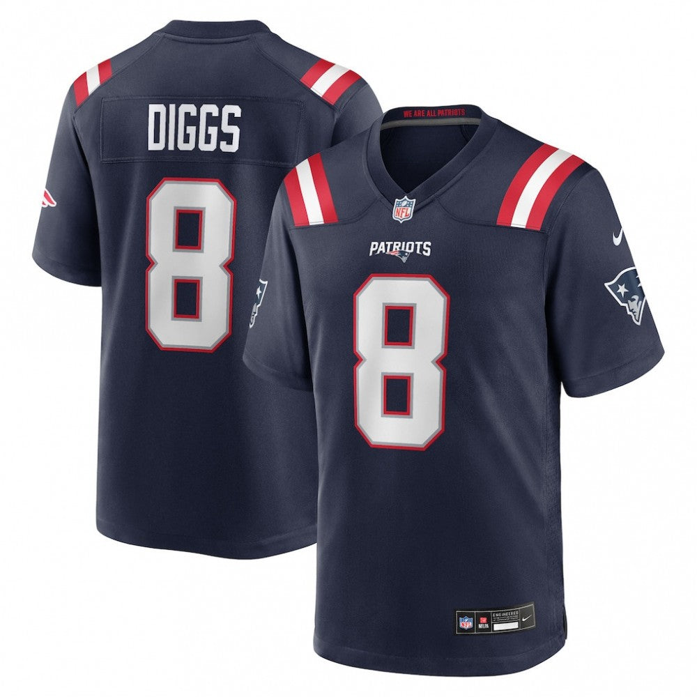 Stefon Diggs New England Patriots Nike Vapor F.U.S.E. Limited Jersey - Navy