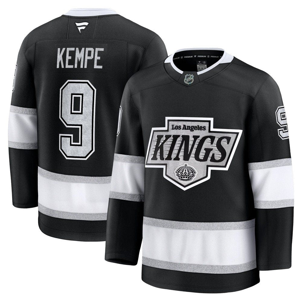 Adrian Kempe Los Angeles Kings Home Premium NHL Jersey - Black