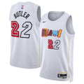 Jimmy Butler Miami Heat Nike Unisex 2022/23 Swingman NBA Jersey - City Edition - White