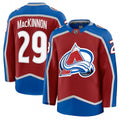 Men's Colorado Avalanche Nathan MacKinnon Burgundy Home Premium NHL Jersey