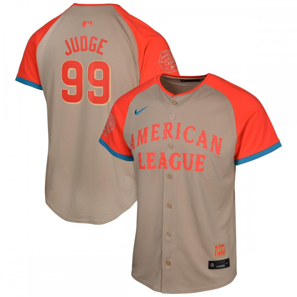 Aaron Judge American League Nike Youth 2024 MLB All-Star Game Limited Player MLB Jersey - Cream