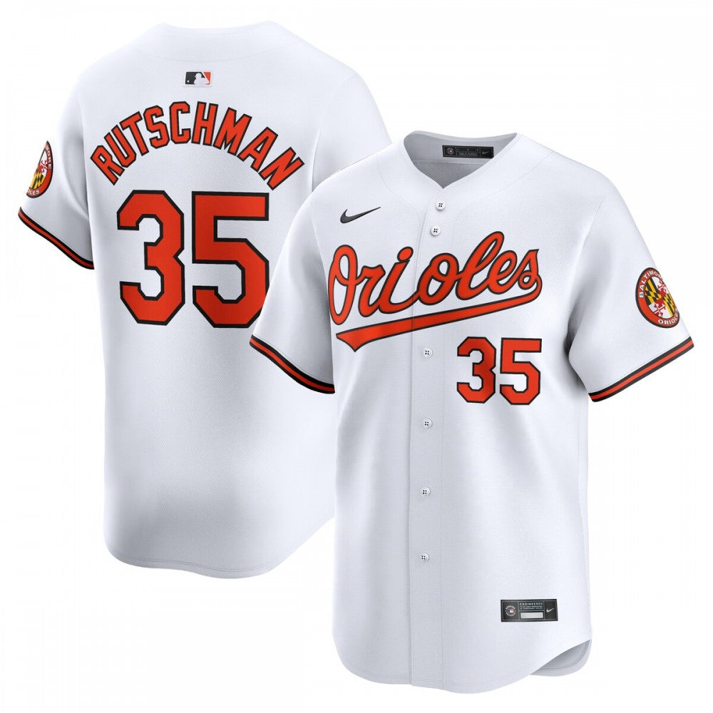 Adley Rutschman Baltimore Orioles Nike Youth Home Limited Player MLB Jersey - White