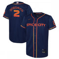 Alex Bregman Houston Astros Nike Youth 2022 City Connect Replica Player MLB Jersey - Navy
