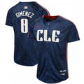 Andres Gimenez Cleveland Guardians Nike Youth 2024 City Connect Limited MLB Jersey - Navy