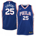 Ben Simmons Philadelphia 76ers Nike Youth Swingman NBA Jersey Royal - Icon Edition