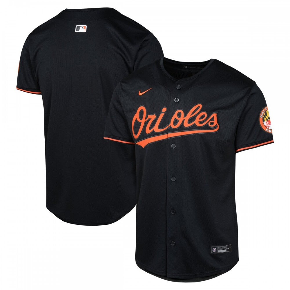 Baltimore Orioles Nike Youth Alternate Limited MLB Jersey - Black