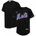 New York Mets Nike Youth Alternate Replica Team MLB Jersey - Black