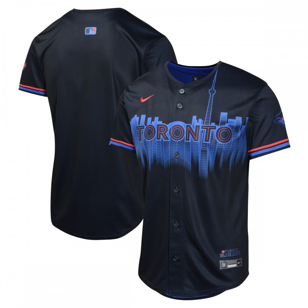 Toronto Blue Jays Nike Youth 2024 City Connect Limited MLB Jersey - Black