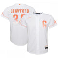 Brandon Crawford San Francisco Giants Nike Youth City Connect Replica Player MLB Jersey - White