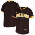 San Diego Padres Nike Youth Road Replica Team MLB Jersey - Brown
