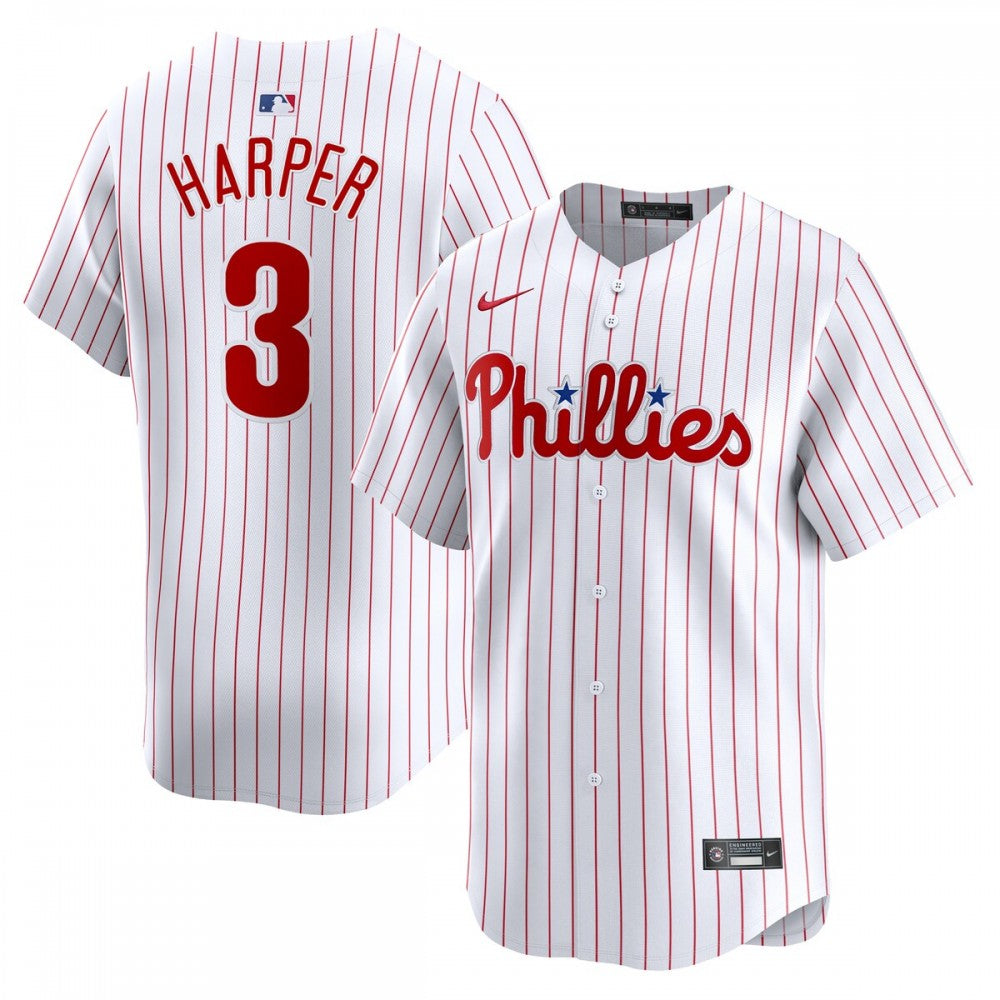 Bryce Harper Philadelphia Phillies Nike Youth Home Limited Player MLB Jersey - White