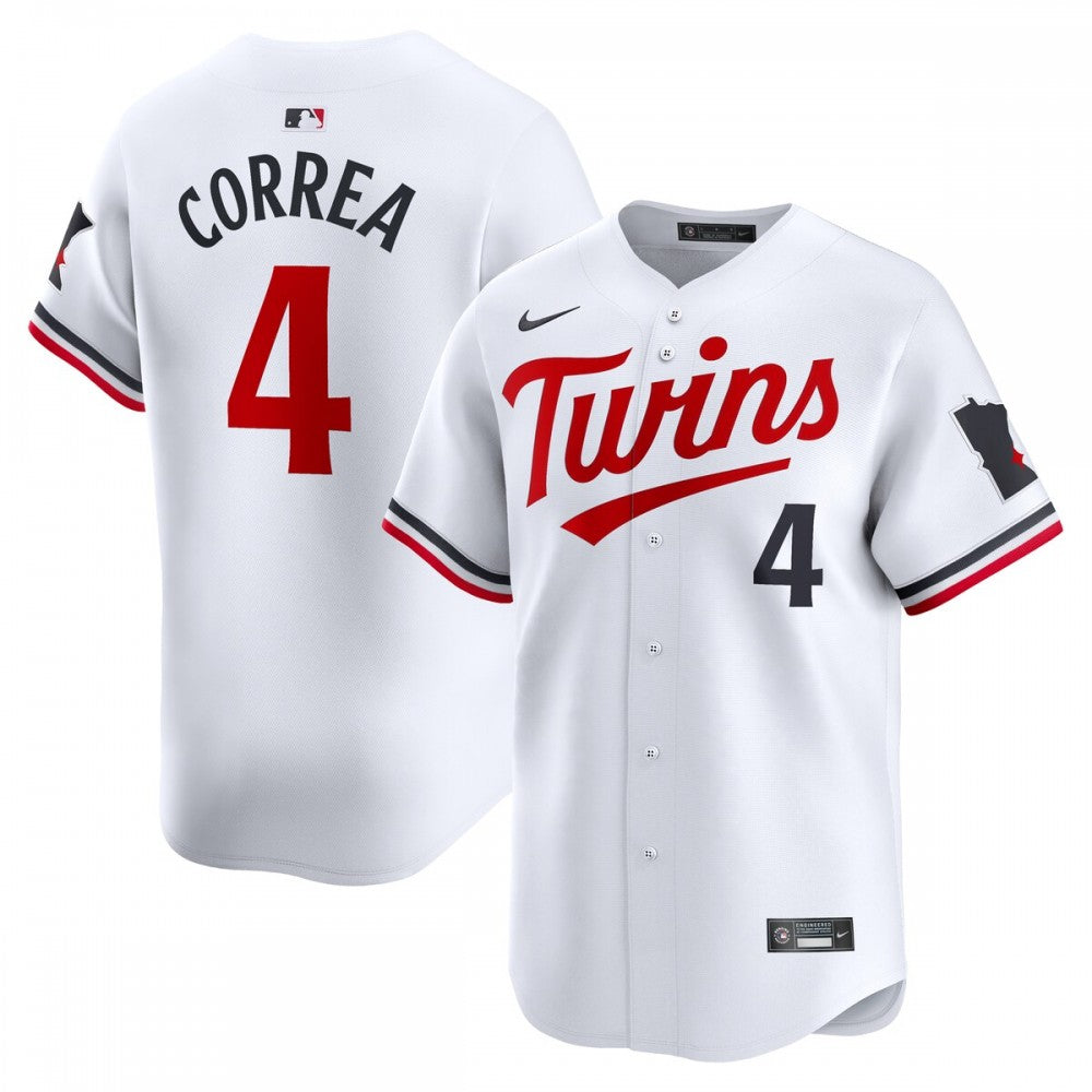 Carlos Correa Minnesota Twins Nike Youth Home Limited Player MLB Jersey - White