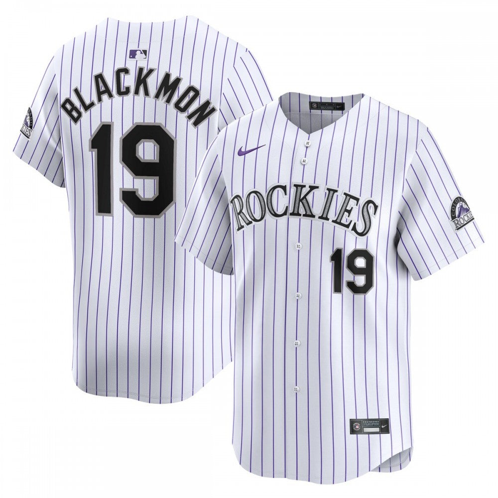 Charlie Blackmon Colorado Rockies Nike Youth Home Limited Player MLB Jersey - White
