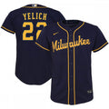Christian Yelich Milwaukee Brewers Nike Youth Alternate Replica Player MLB Jersey - Navy