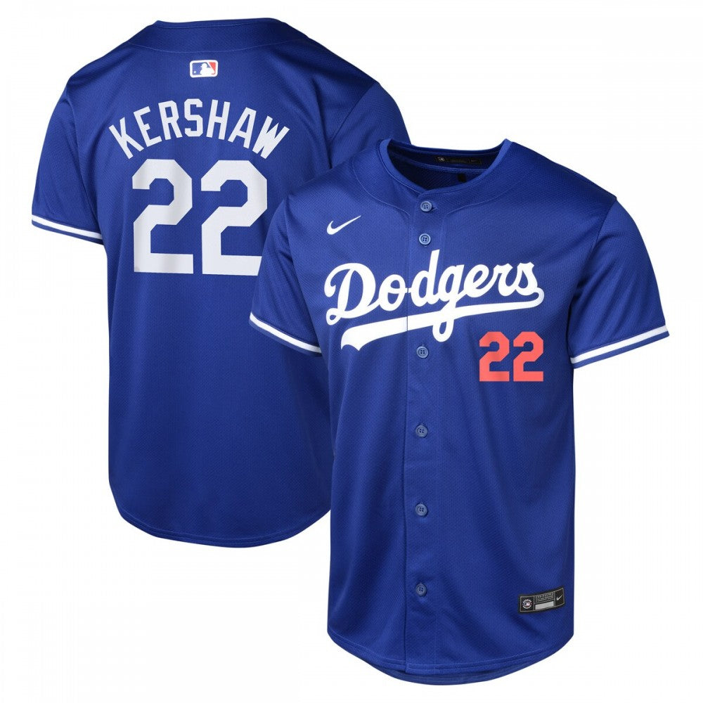 Clayton Kershaw Los Angeles Dodgers Nike Youth Alternate Limited Player MLB Jersey?C Royal